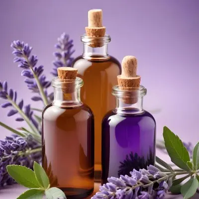 Bottles Of Essential Oils