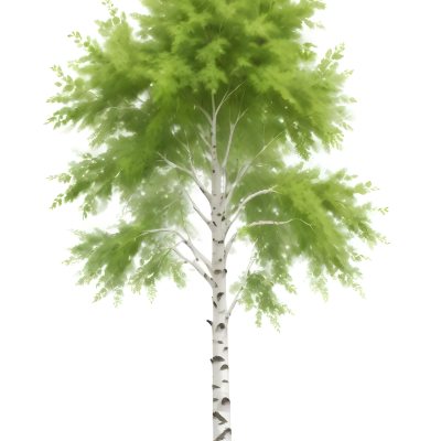 A Tall Birch Tree